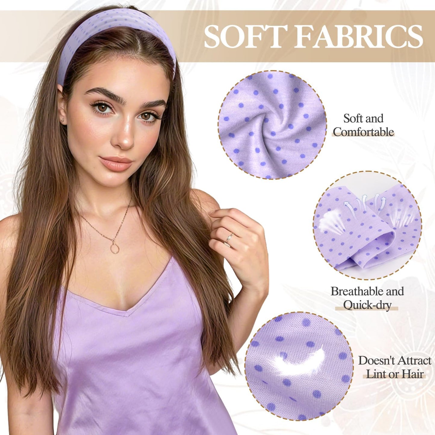 8cs Fashion Headbands for Women Gift for Women Stocking Stuffers Head Band