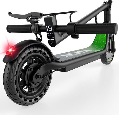 Folding Electric Scooter - 350W Motor, 19MPH Speed, 12/15 Miles Range | 8.5” Solid Tires