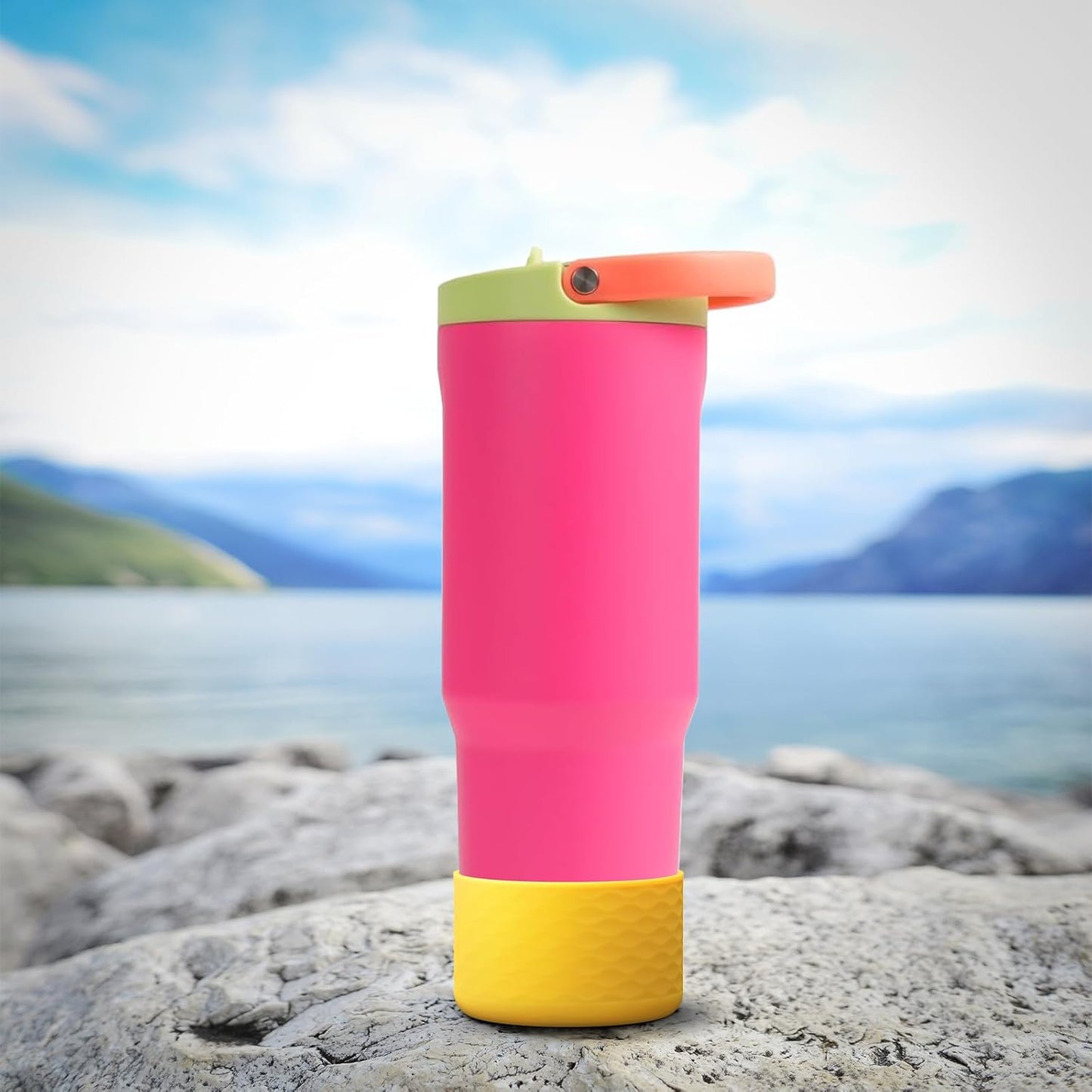 Yoelike Silicone Boot for Hydrojug 40 oz Tumbler - Anti-Slip Protective Sleeve | Dishwasher Safe, BPA Free