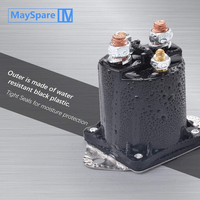 MaySpare 36V Electric Golf Cart Solenoid Fit for Club Car DS (1976 to 1998) 4 Terminal Solenoid