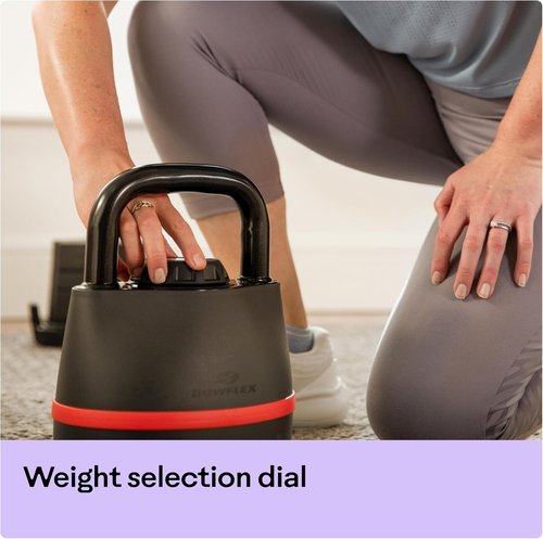 BowFlex SelectTech 840 Adjustable Kettlebell - Versatile Weight Training Solution | Compact Design