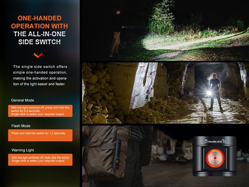Fenix E28R V2.0 EDC Flashlight, 1700 Lumen USB-C Rechargeable Compact Pocket Size with Magnetic Tail