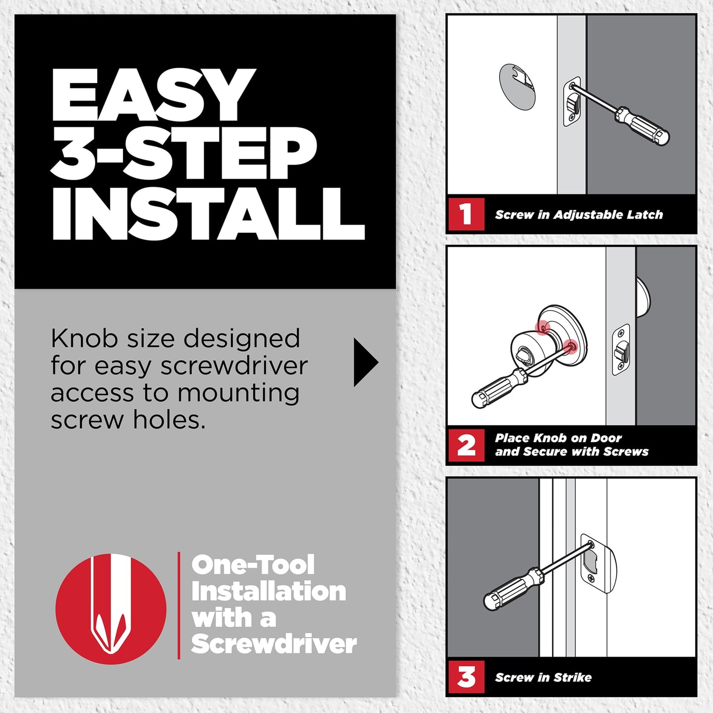 Kwikset Maven Interior Privacy Door Knob with Lock, Round Door Handle for Bathroom and Bedroom, Satin Nickel Keyless Turn Lock Doorknob, with Microban Protection