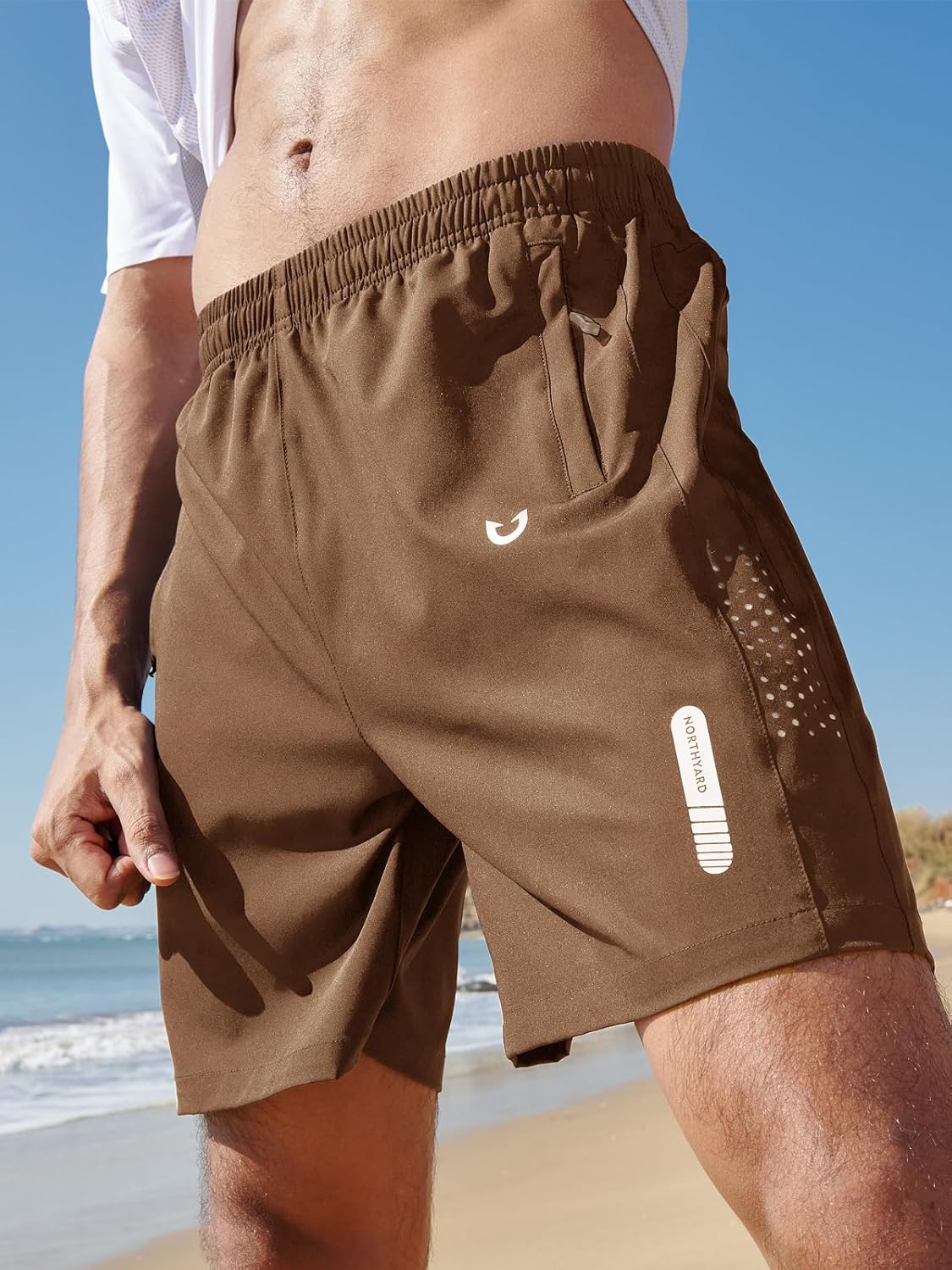 NORTHYARD Men's Athletic Running Shorts - Quick Dry Lightweight Gym & Sports Shorts | 5"/7"/9" Options