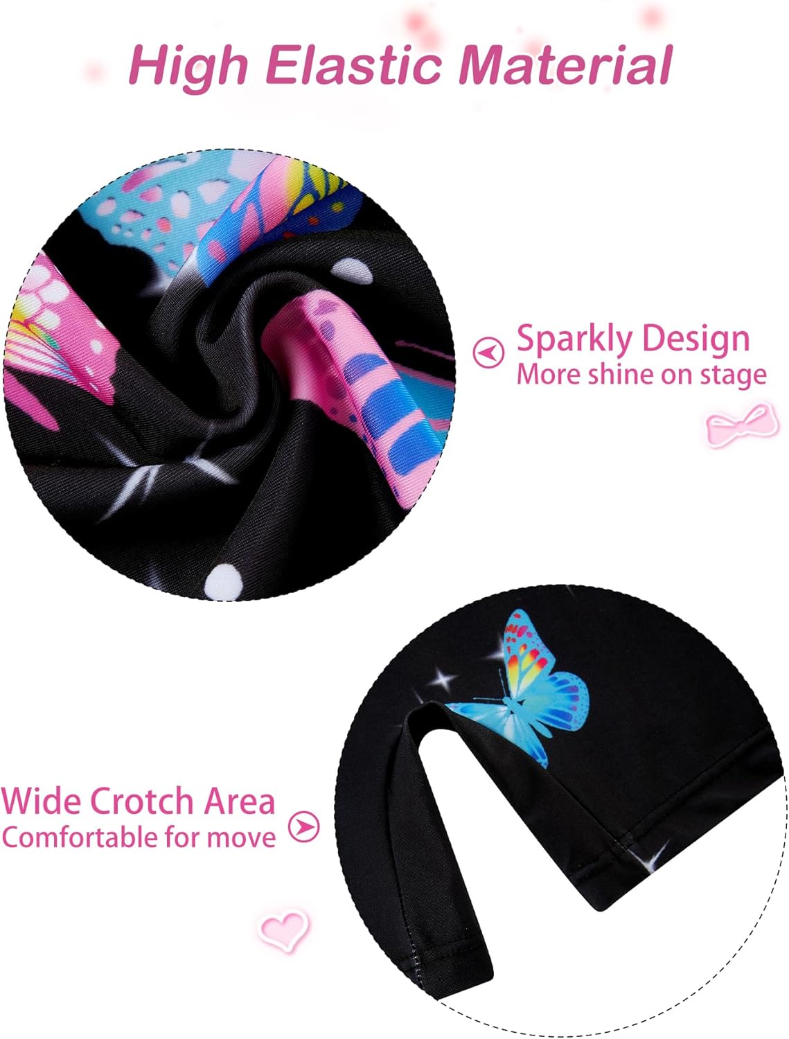 TUONROAD Girls Gymnastics Leotard - Cute Toddler Unitard for Dance & Tumbling | Sizes 2-10T
