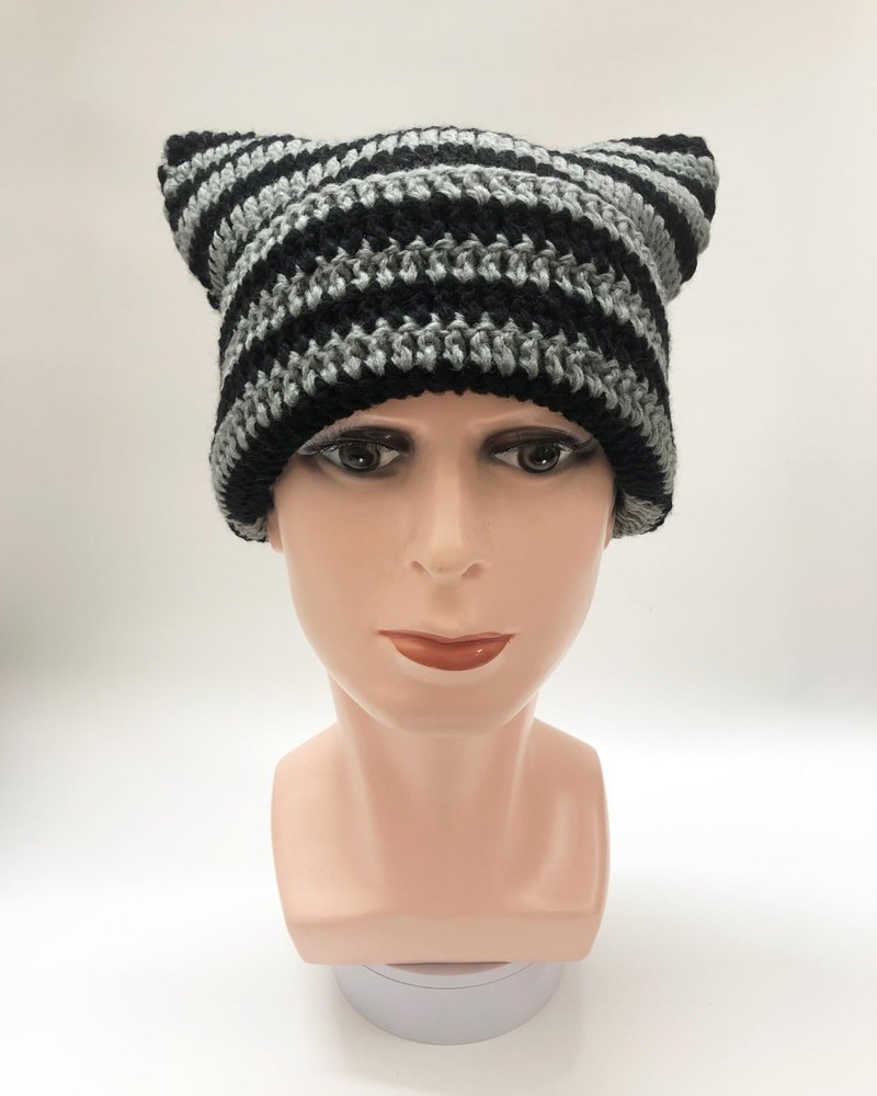 yolrdiw Therian Stuff Emo Grunge Fingerless Gloves Cute Cat Ears Hat Fairycore Stackable Bracelets