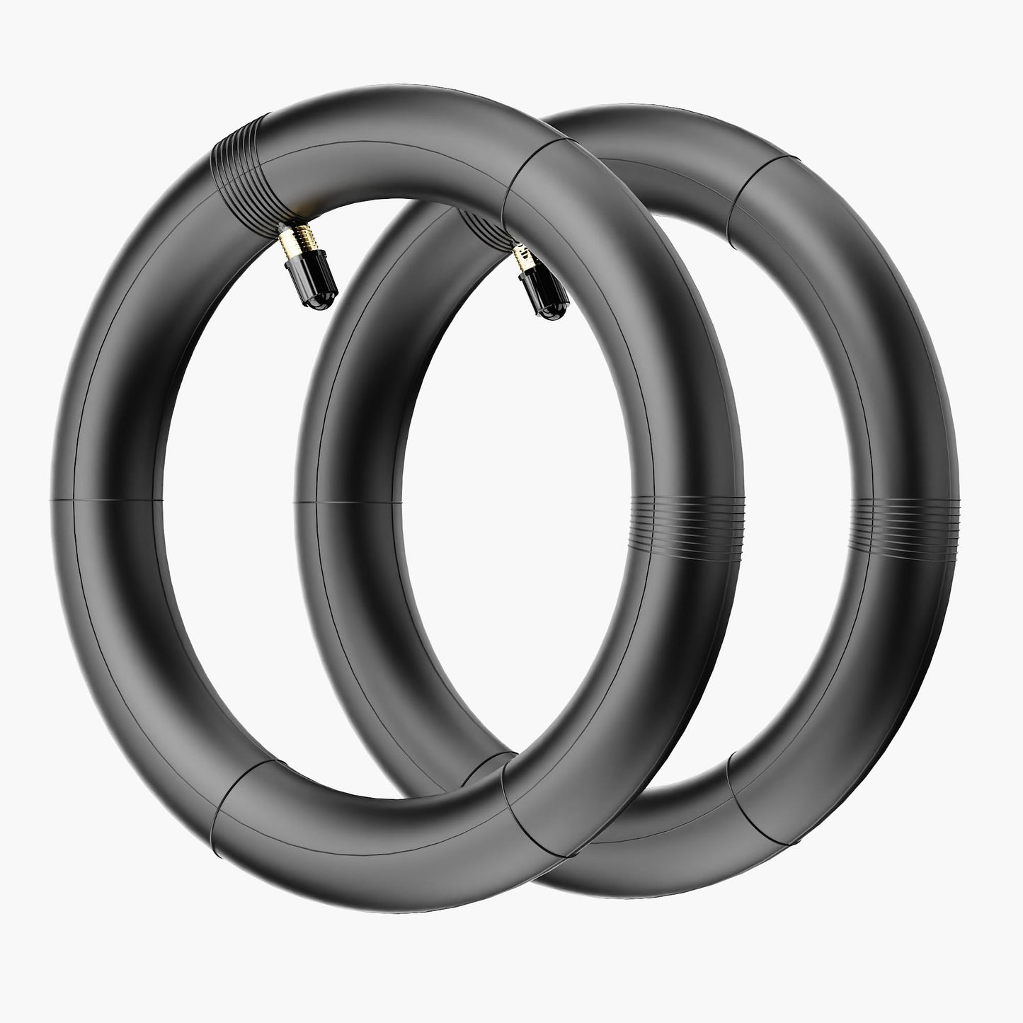 NAIXTYRE (2 Pack) 10x2.5,60/70-6.5 Thicker Inner Tubes. Replacement Wheels for Ninebot G30 Max/ G30 G30D/ G30LP Mobility Electric Scooters.