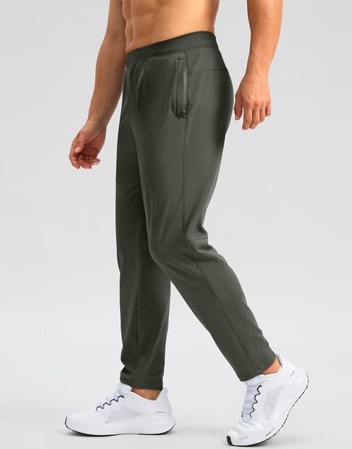G Gradual Tall Men's Sweatpants - Stretch Golf Workout Pants with Zipper Pockets | 30"/32"/34" Inseam