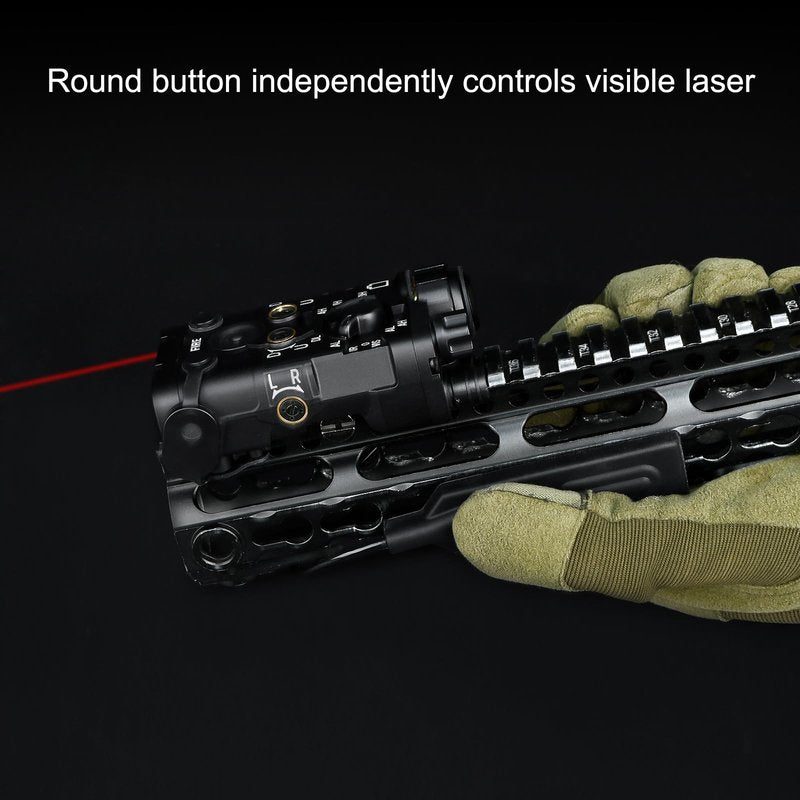 Remote Tactical LA23 Pressure Switch, Dual Function for Airsoft PEQ DBAL NGAL Laser Weapon Light With LA23 Plug, Momentary and Constant Modes