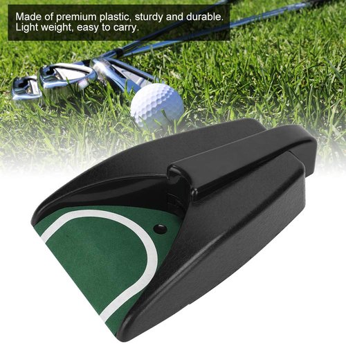 Kodrily Ball Return Putting Machine, Cup with Automatic Ball Return, Plastic Automatic Putting Cup Return Machine, Putting Ball Returner for Indoor Outdoor Garden Lawn Practice