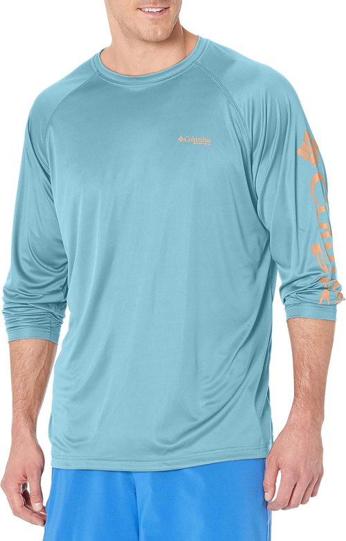 Columbia Men's PFG Terminal Tackle Fishing Shirt - Lightweight & Quick-Dry Fabric