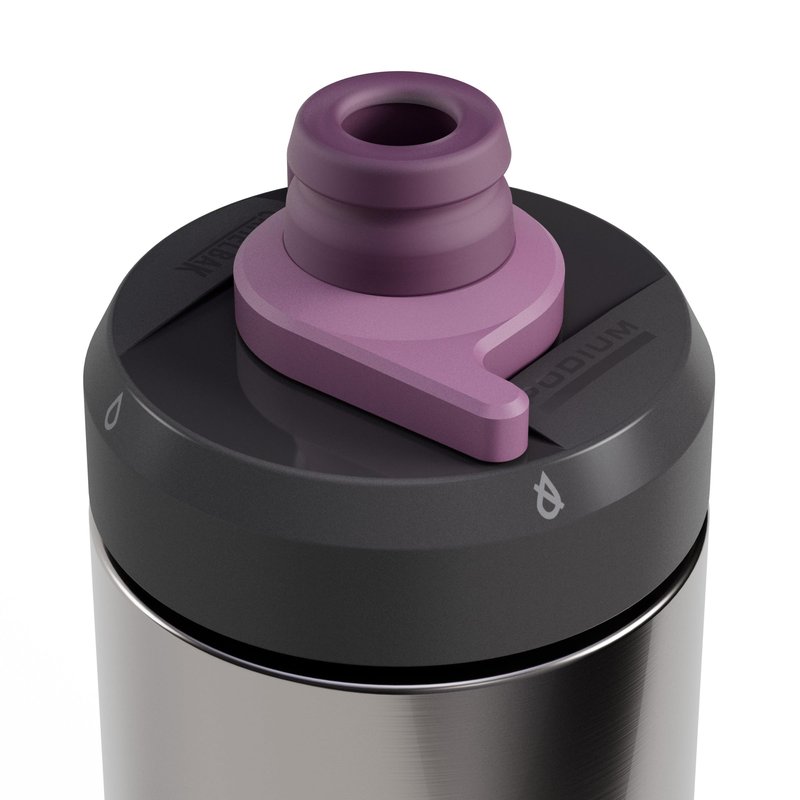 CamelBak Podium Steel Insulated Stainless Steel Bike Water Bottle, 22oz, Mercury Lavendar, Extended Cold Retention