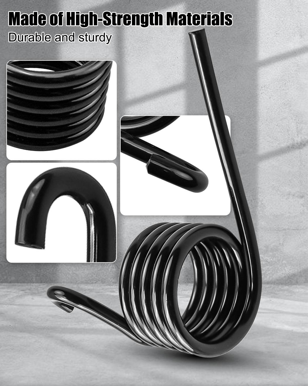 HUFEWU Hill Brake Torsion Return Spring Fit for Yamaha G1 G2 G8 G9 G11 G14 G16 G19 G22 Golf Cart Fit for Yamaha Golf Cart Brake Pedal Spring Replace G1-G2-01, 2PCS