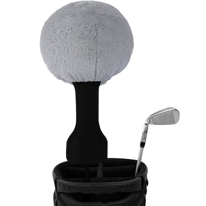 Big Crazy Golf Club Head Cover Funny Golf Headcover, Plush Driver Headcover, Golf Head Covers Gift for Men Women,Soft Lining Golf Gift Birthday (Skull Ⅲ)