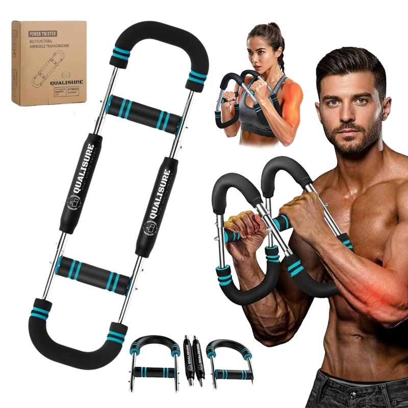 Ultimate Twister Arm Trainer for Men & Women, 3-Level Portable Chest and arm Trainer (40–110 lbs), 27° Ergonomic Arm Workout Equipment, Adjustable Chest Machine Home Gym & Travel Fitness Tool