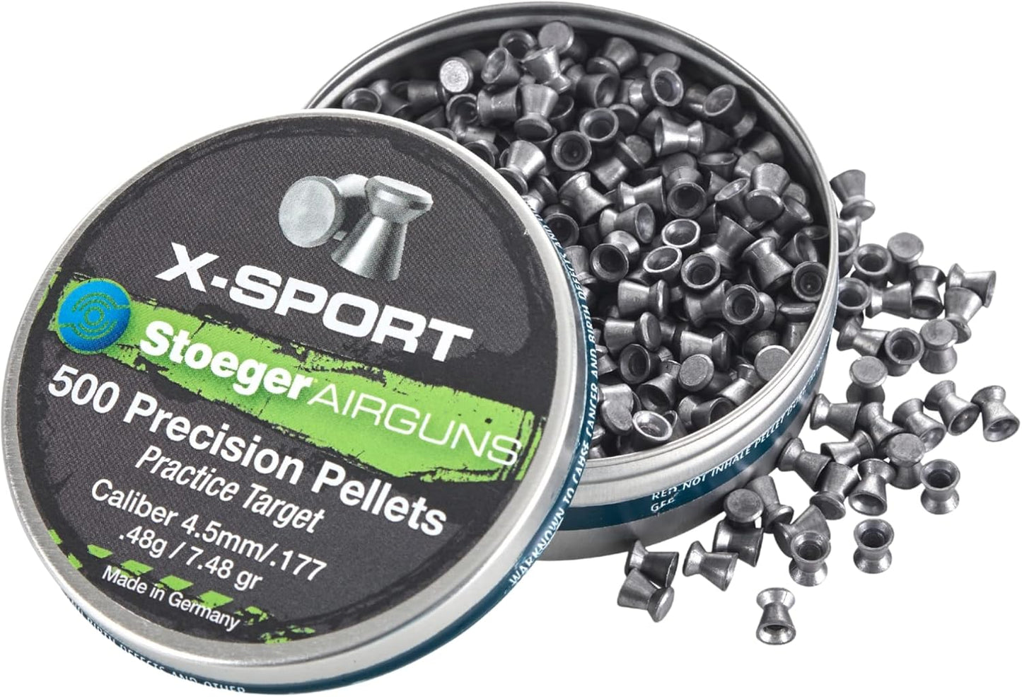 Stoeger X-Series Pellets - Precision .177 Caliber for Practice and Target Shooting