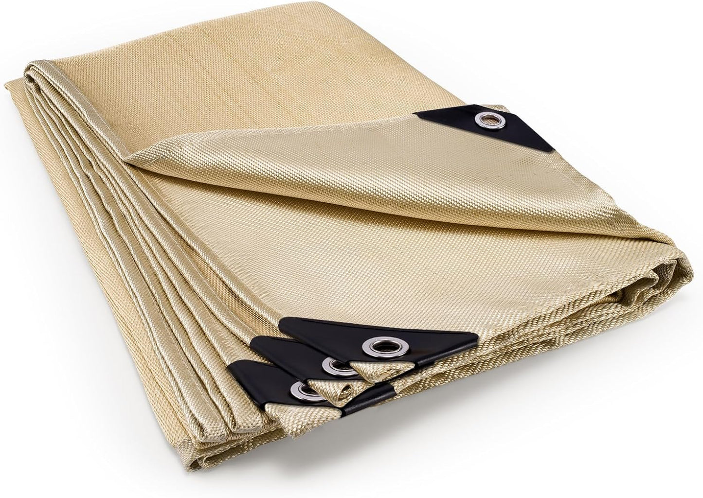 Heavy Duty Welding Blanket 4x6 ft - 1022°F Fire Resistant Fiberglass Insulation (2 Pack)