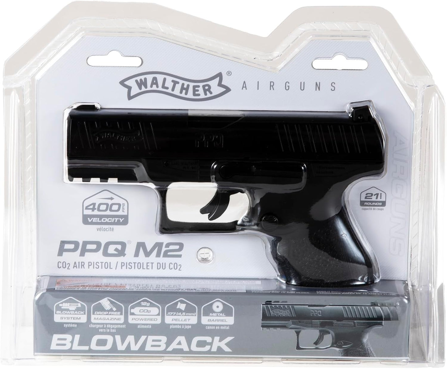 Walther PPQ M2 .177 Caliber Pellet Gun Air Pistol