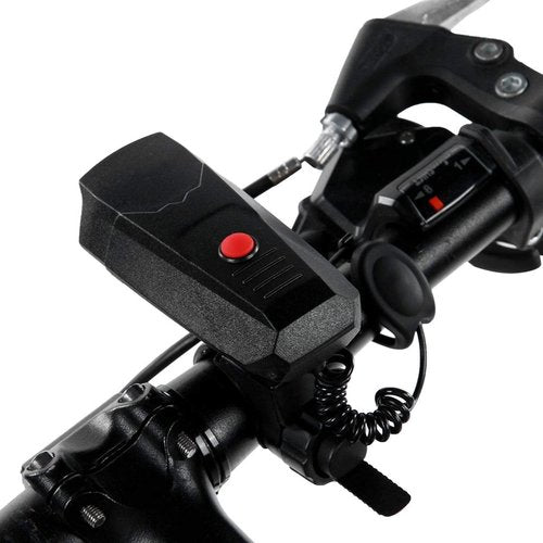 Bike Horn, Electronic Adjustable Volume Handlebar Alarm Safety Horn for Cyclists Commuters Mountain Road City Biking