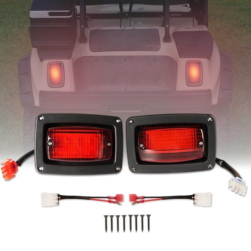 Panglong Club Car DS led Tail Lights, Golf Carts LED Rear Taillights (2 Pcs), Suitable for 1982-Up Club Car DS and Yamaha G14, G16, G19 G22 Golf Cart, Replace OEM# 1017035 (2 Pcs)