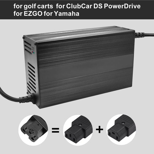 36V 15A Golf Cart Charger Special for Lead-Acid Batteries D-Type Plug for EZGO TXT 73345-G01