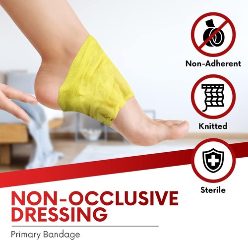 HEALQU Medical Xeroform Petrolatum Dressing 1x8-50 Count - Non-Adherent Gauze Pad for Low Exudating Wounds - Fine Mesh Gauze Patch Sterile for Wound Care Lacerations, Burns & Skin Grafts