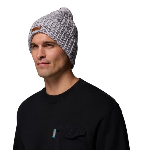 Columbia Unisex Cozy Ridge Beanie, Lavender Pearl/Shark Marled, One Size