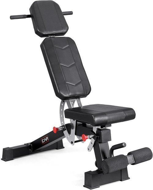 CAP Barbell Adjustable Weight Bench - Multi-Position Incline with 6 Backrest Adjustments & 600 LB Capacity