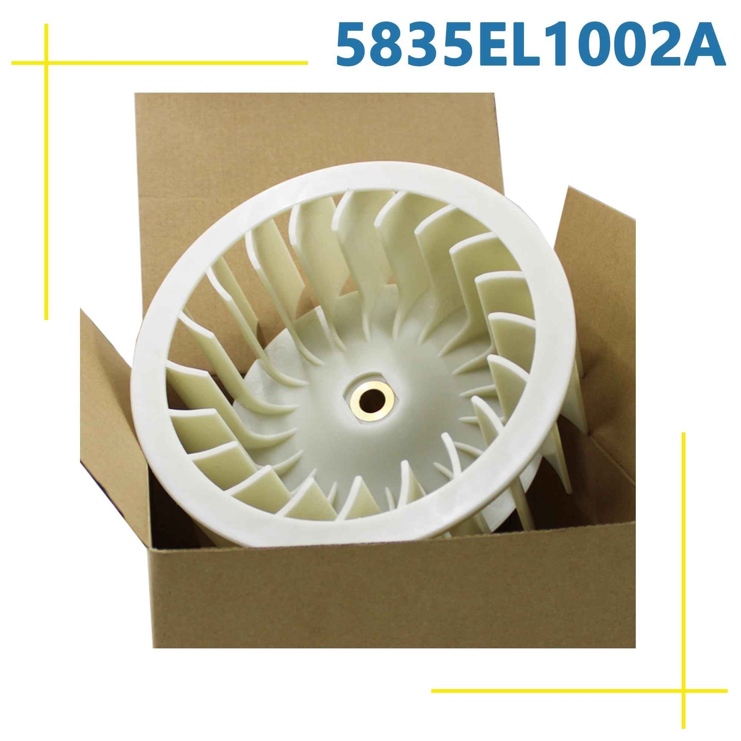 5835EL1002A Dryer Blower Wheel Assembly Fits for LG Dryer Wheel 5835el1002a PS3528491, AP4438881