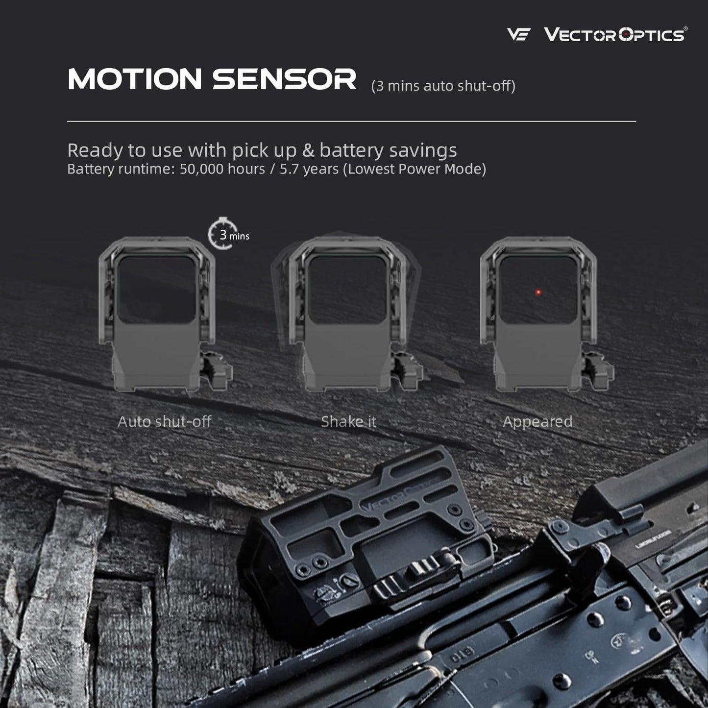Vector Optics 1x31x26 Extra Large Red Dot Sight - Reflex Illuminated 3MOA with Quick Detach Mount for AR15/M4