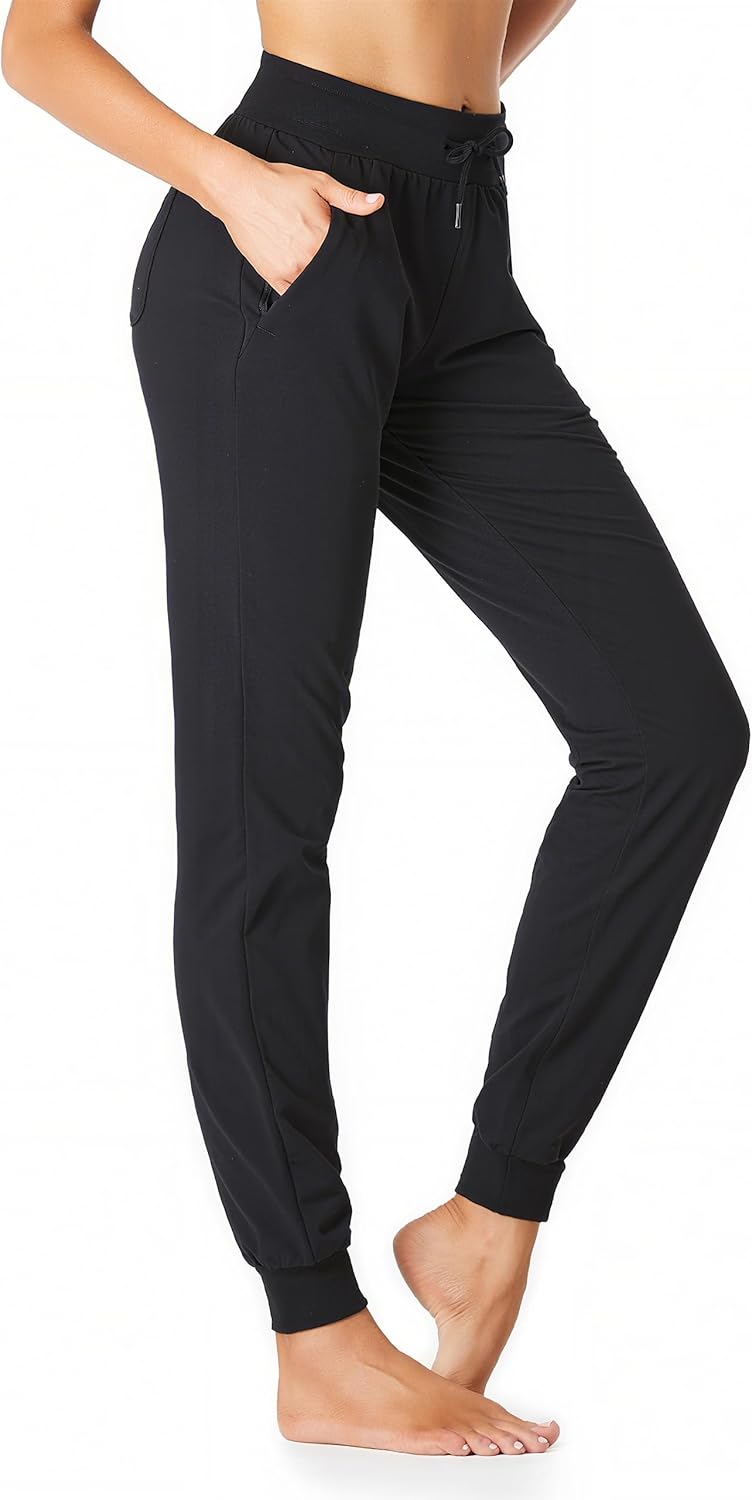 SEVEGO Lightweight Cotton Joggers - Tall Women's Athletic Pants for Yoga & Running | Multiple Inseam Options