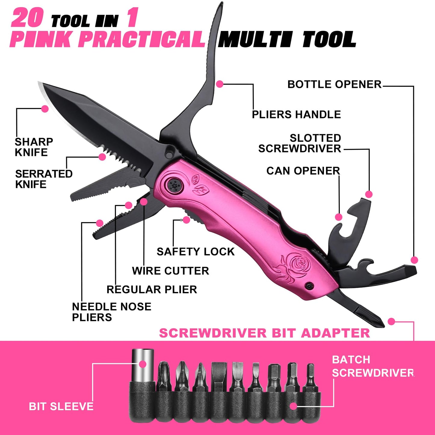 Gifts for Mothers Day Women Mom Wife Sister, P-Ink Knife, Unique Gift Ideas for Birthday Mothers Day Valentines, Christmas Stocking Stuffers for Women Mom, Grandma Nana Stocking Stuffers for Christmas