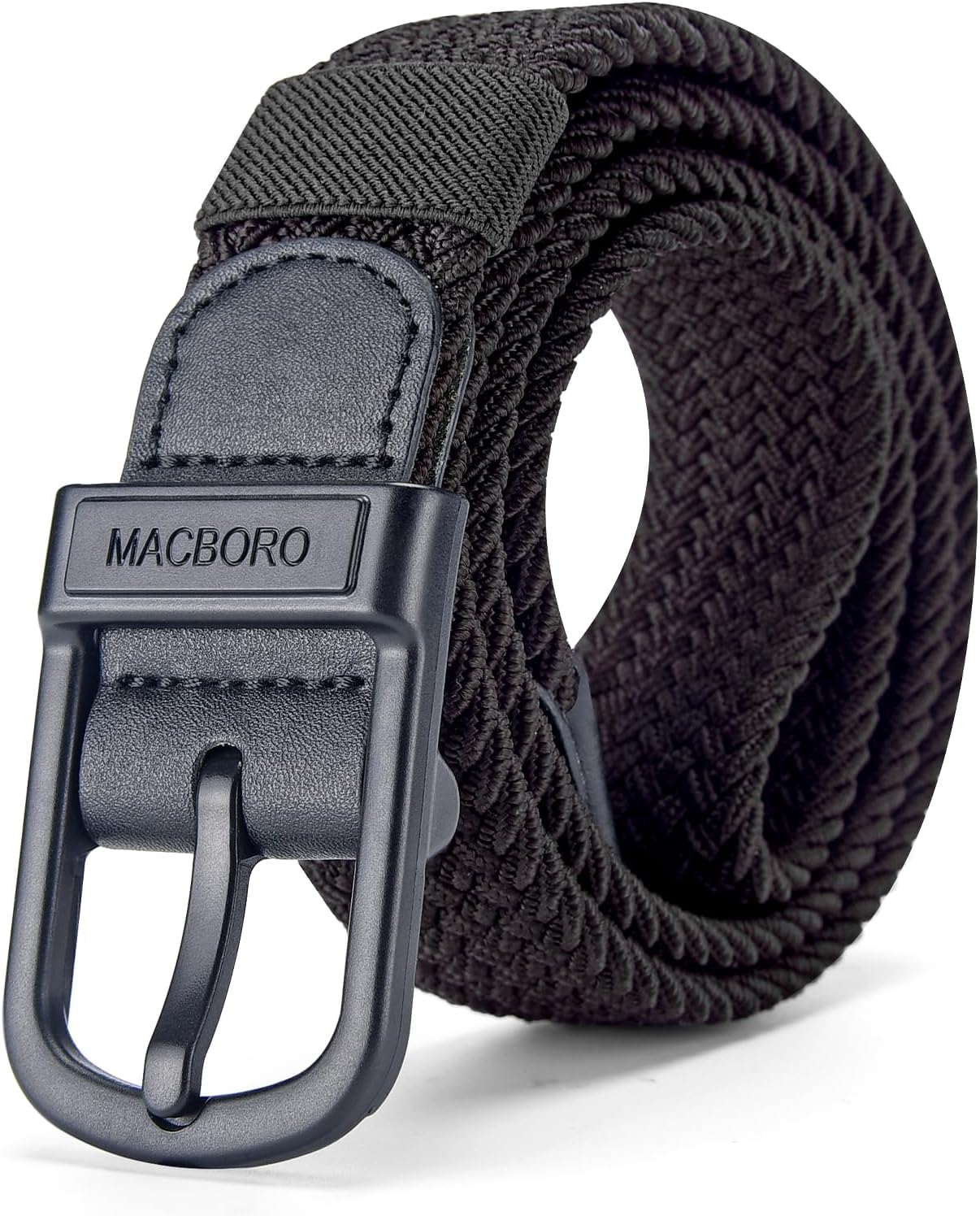 Skiennix Hypoallergenic Golf Belt - Tsa Approved, Nickel Free, Elastic Stretch, 1.38" Width