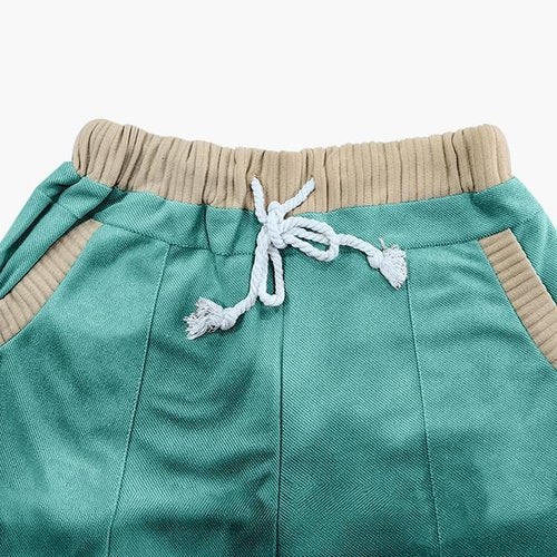 DMOYALA Men's Casual Loose Bermuda Shorts - Hip Hop Style with Elastic Waist & Pockets | Summer Outdoor Wear