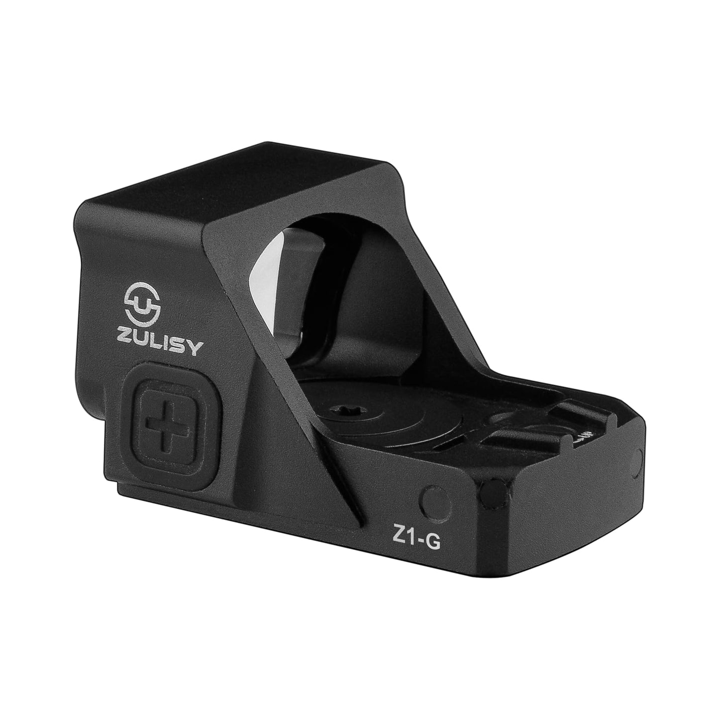 ZULISY Z1-G 4 MOA Micro Green Dot Sight, for RMS RMSc 407K Footprint Compact Pistol Mount, Shake Awake 1x22mm Mini Open Reflex Sight, 1 Click 1 MOA