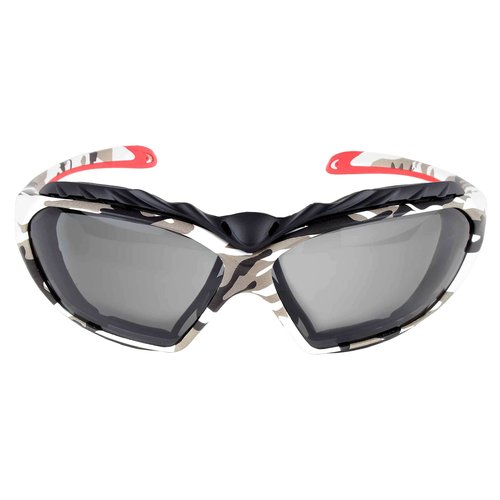 Platinum Sun Polarized Floating Sunglasses Men Women - UV400 Swimming Goggles Men & Women with Anti-Slip Strap & Foam Padding (Camo)
