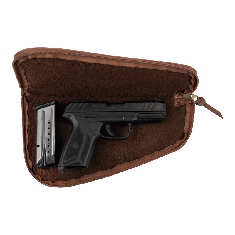 Allen Company Ruger Wrangler Leather Revolver Case, Up to 10" L Revolvers/Handguns, Caramel
