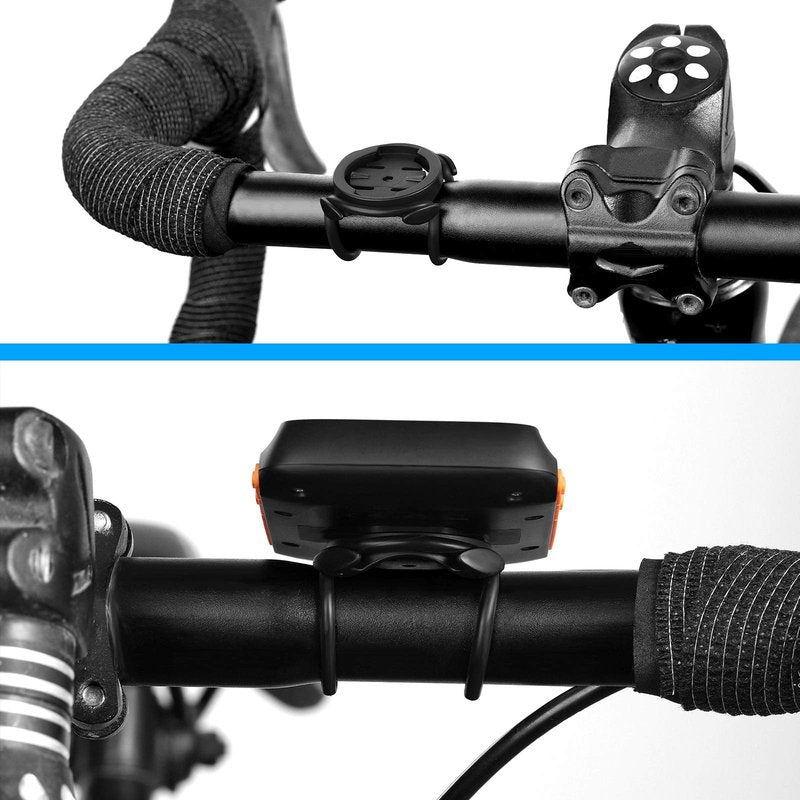 CooSpo Bike Computer Mount Base, Compatible with Garmin, Wahoo, XOSS, iGPSPORT Bike Computer, Quick Release Cycling Computer Mount Adapter Base