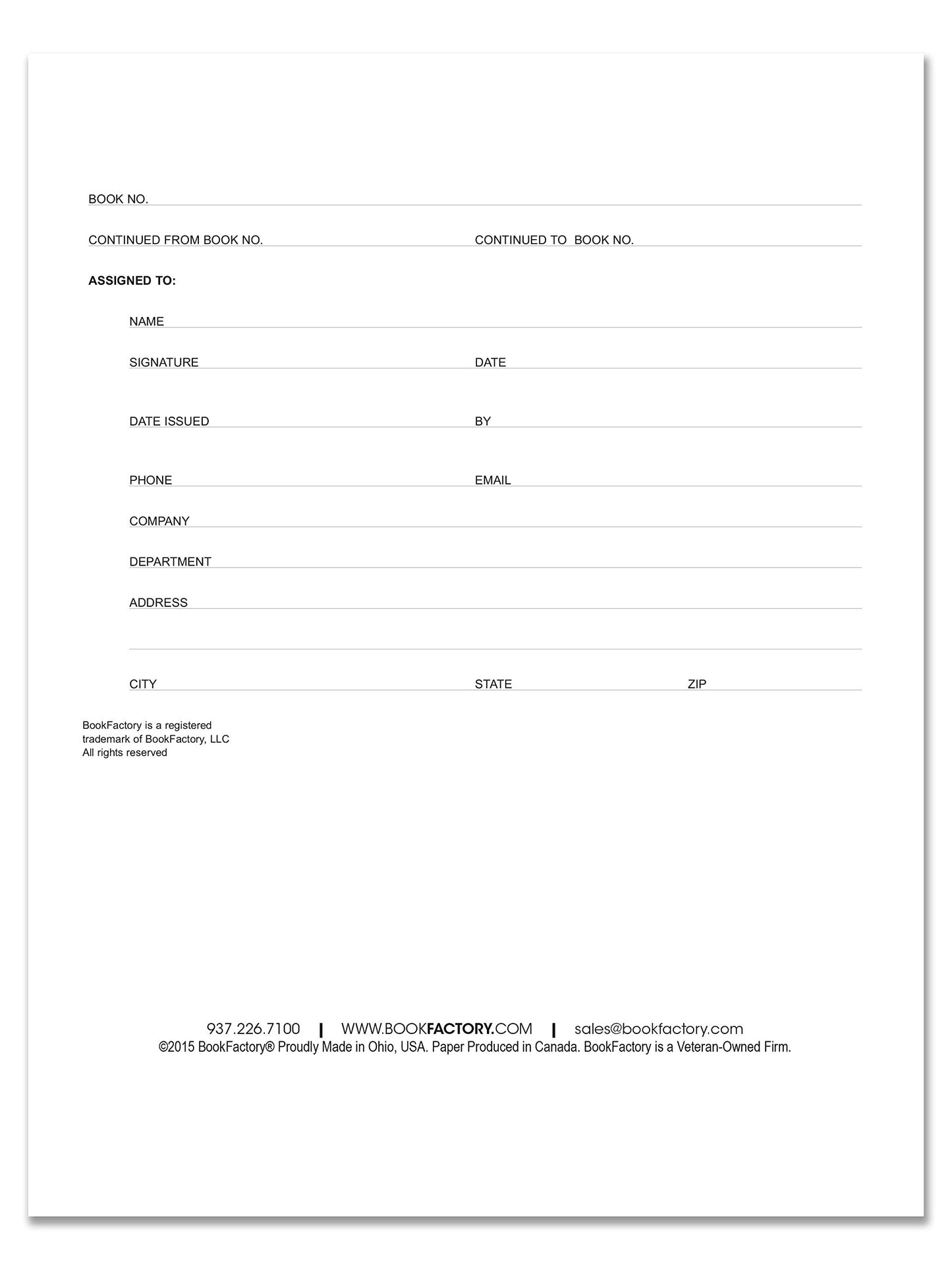 BookFactory Minutes Book/Corporate Minutes Book/Board Meeting Minutes LogBook (168 Pages - 8.5'' X 11”), Black and Burgundy Cover, Black Ribbon, Section Sewn Hardbound (Made in USA)