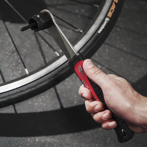 BikeHand Bicycle Bike Compatible with Shimano Cassette Turner Install Rotor Lockring Removal Chain Whip Tool Kit - Classic