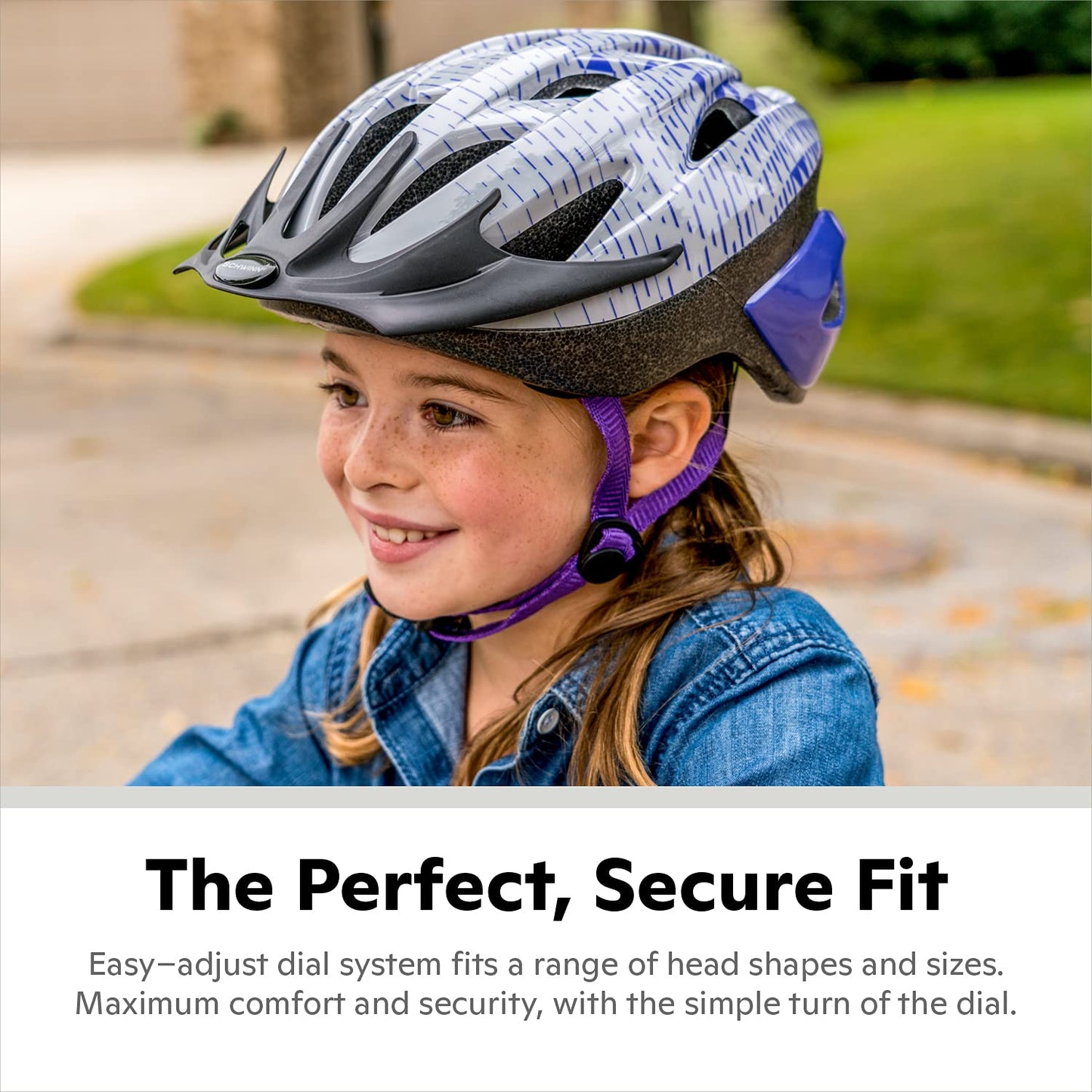 Schwinn Thrasher Bike Helmet for Youth Boys Girls Age 8-14 with Suggested Fit 55-58cm, Lightweight with Adjustable Side & Chin Strap, CPSC Safety Certified, Red