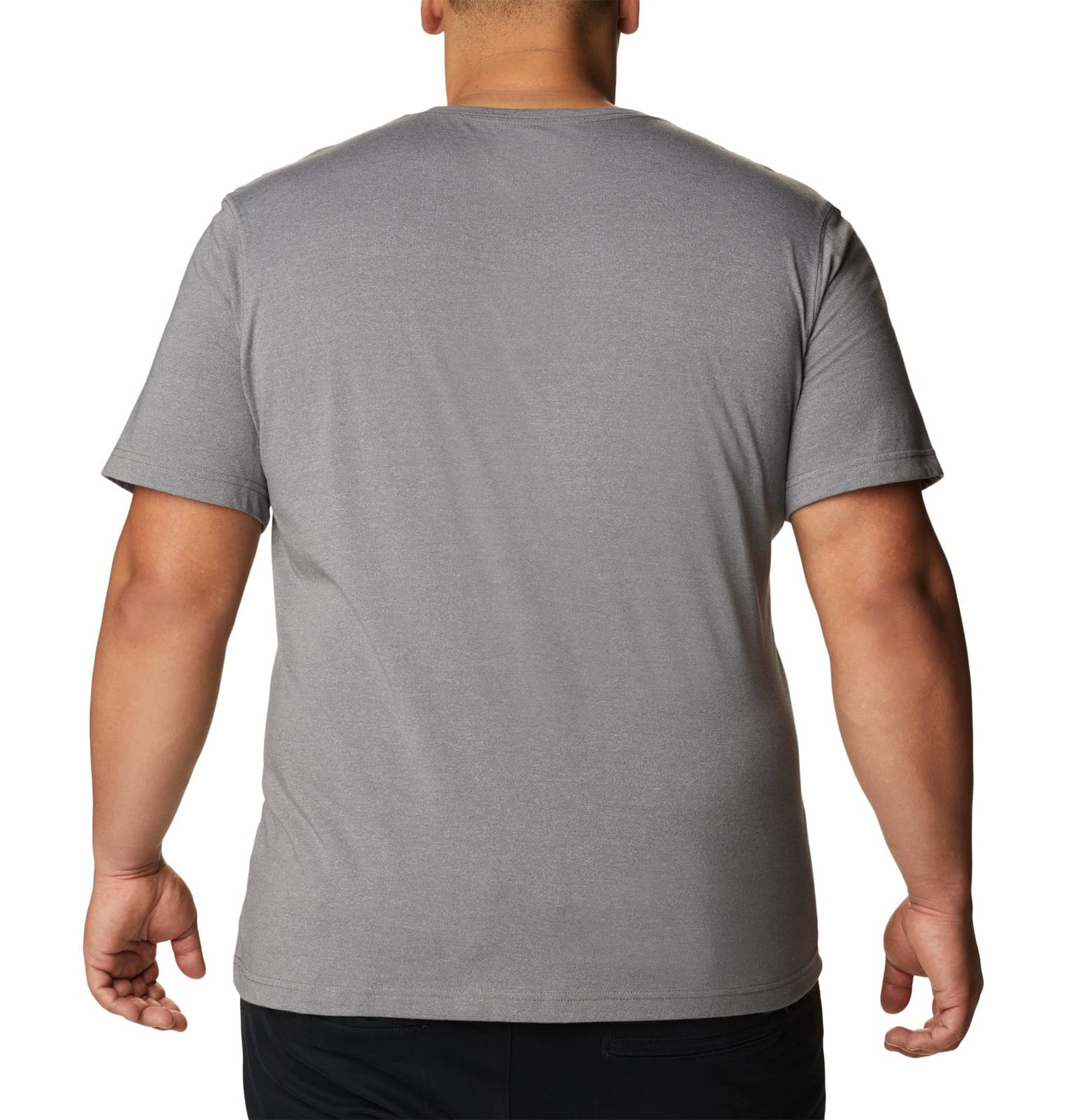 Columbia Mens Thistletown Hills Short Sleeve T-Shirt, City Grey Heather, 2X