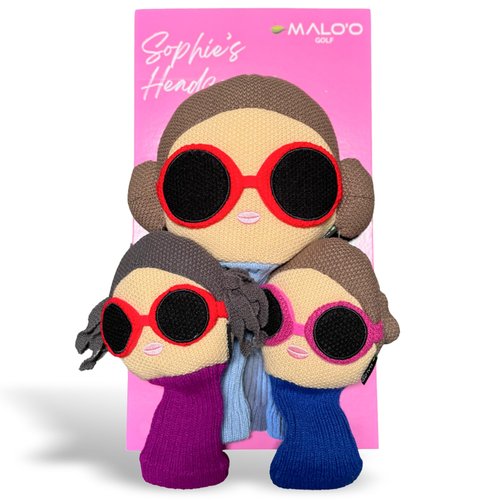 Sophie’s Stylish Golf Headcovers for Women, Premium Protective Covers for Drivers, Fairway Woods & Hybrids, Feminine Designs with Secure Fit