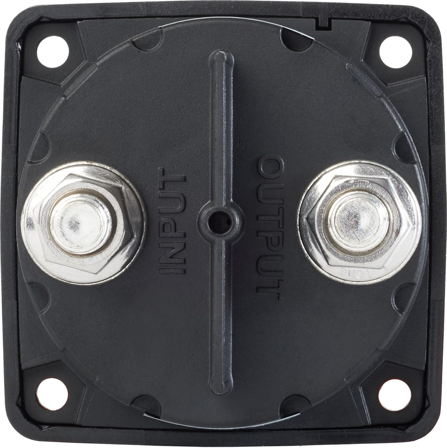 Blue Sea Systems On/Off Battery Switch - Durable Black Knob | 6006200 m-Series for Easy Control