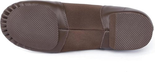 Linodes Jazz Shoes | Unisex Leather Slip-On Dance Footwear for Men & Women