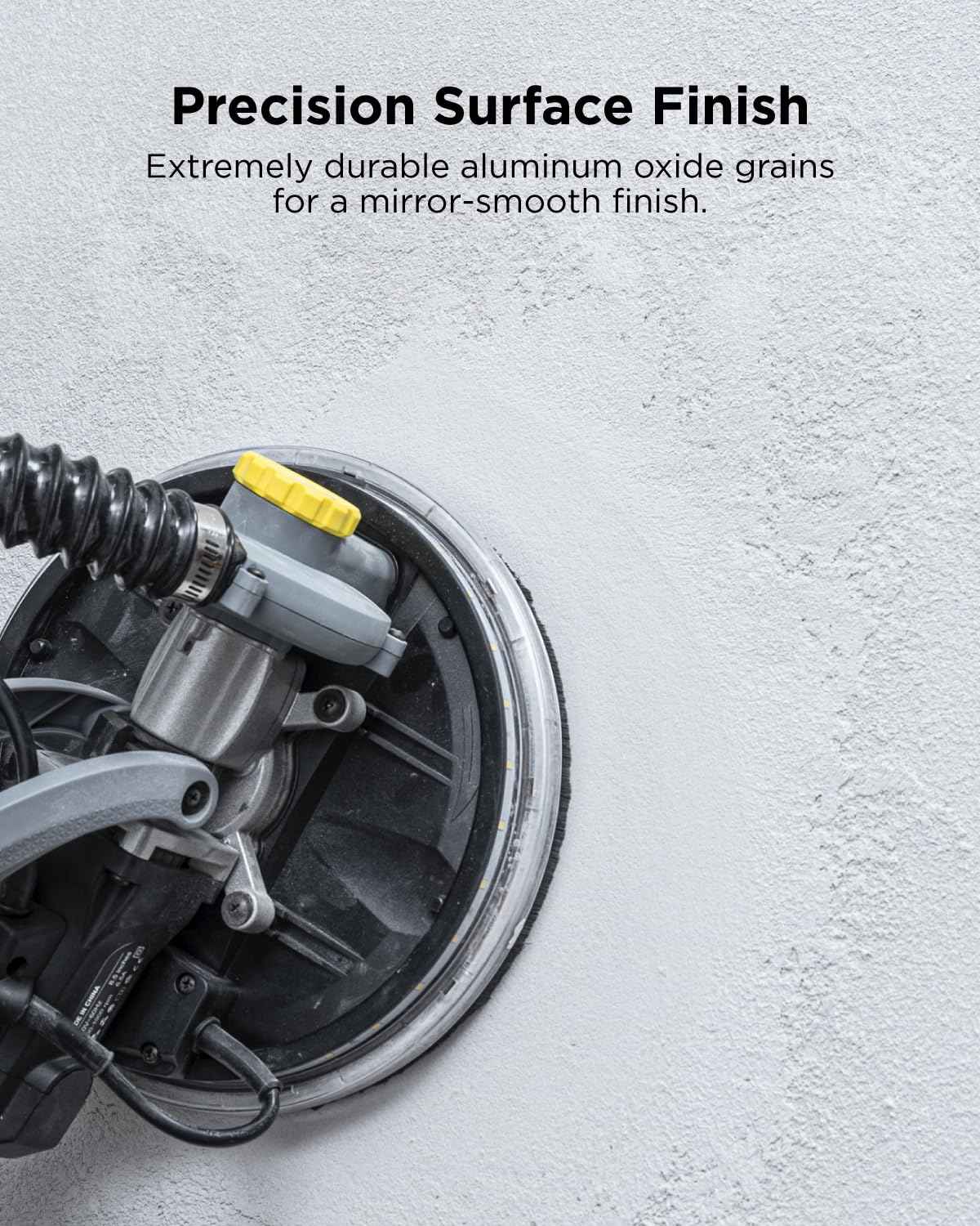 InoKraft Mesh Abrasive 9 inch Drywall Sander Sandpaper, Dust-Free Hook and Loop Drywall Sanding Disc (240 grit - 10pcs)