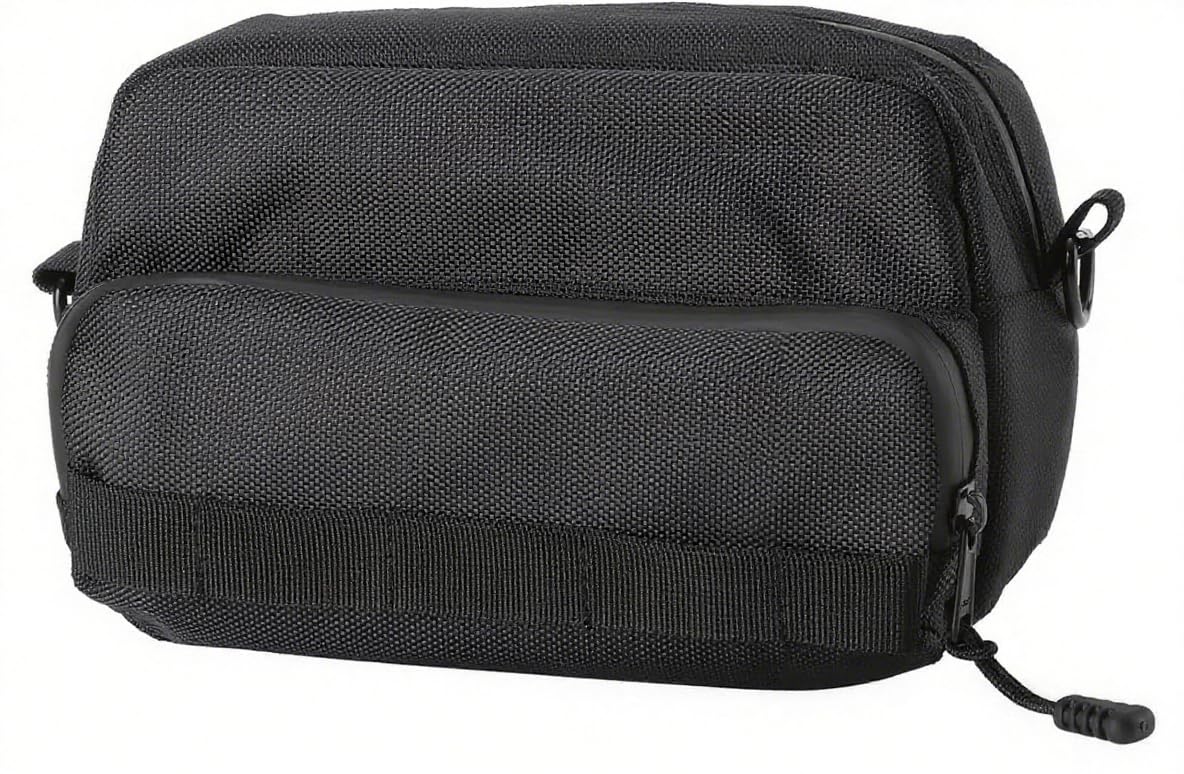 OFIG Universal Motorcycle Handlebar Bag, Bike Handlebar Bag, Fit for Motorbike Dirt Bike Bicycle Snowmobile Quad ATV