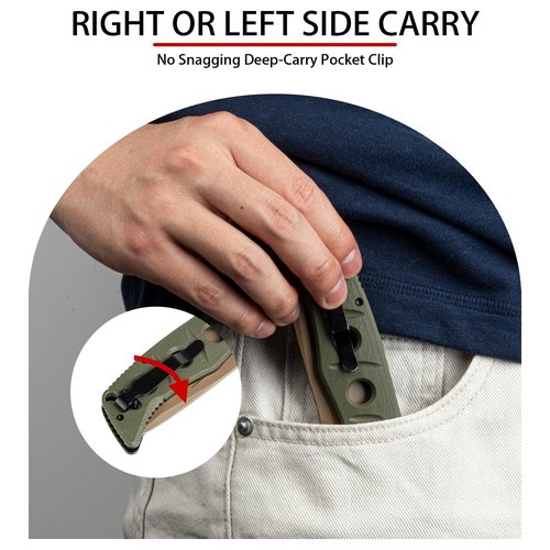 KNYXPP Folding Knife with Clip