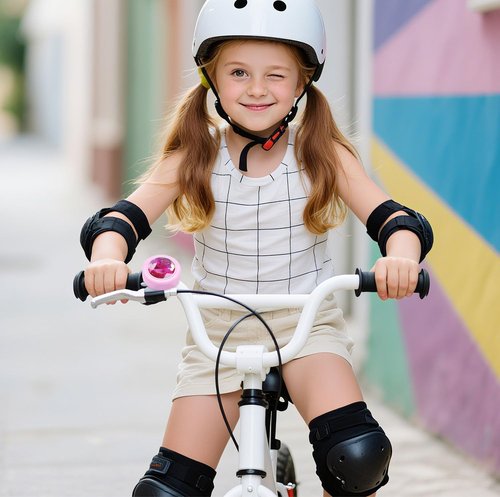 CHILDHOOD Bike Bell for Kids, Pink Gem Bike Accessories for Girls and Kids