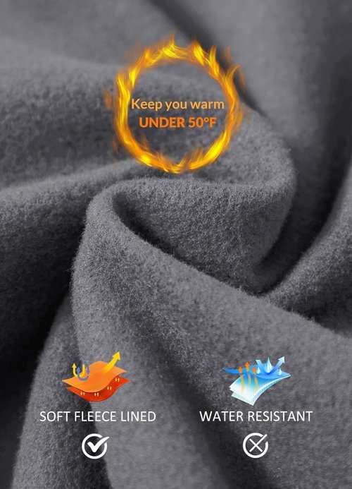 Baleaf Women's Fleece Lined Leggings - Thermal Warm Tights for Cold Weather | 1 Pocket